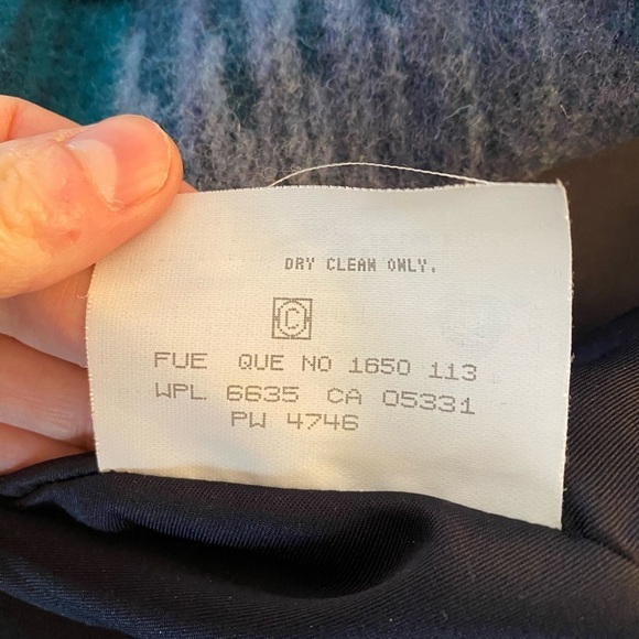 Vintage Woolrich Size Womens Medium Aztec Print Wool Chore Coat Shawl Collar - Picture 8 of 11